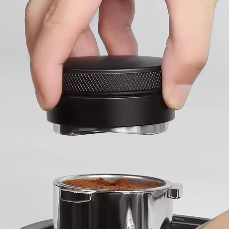 Coffee Equipment Distributor - เครื่องมือกระจายกาแฟเอสเปรสโซ/ที่ปรับระดับ3มุมลาดแทมเปอร์ปาล์มปรับได้เหมาะกับพอร์ต51/53/58มม.