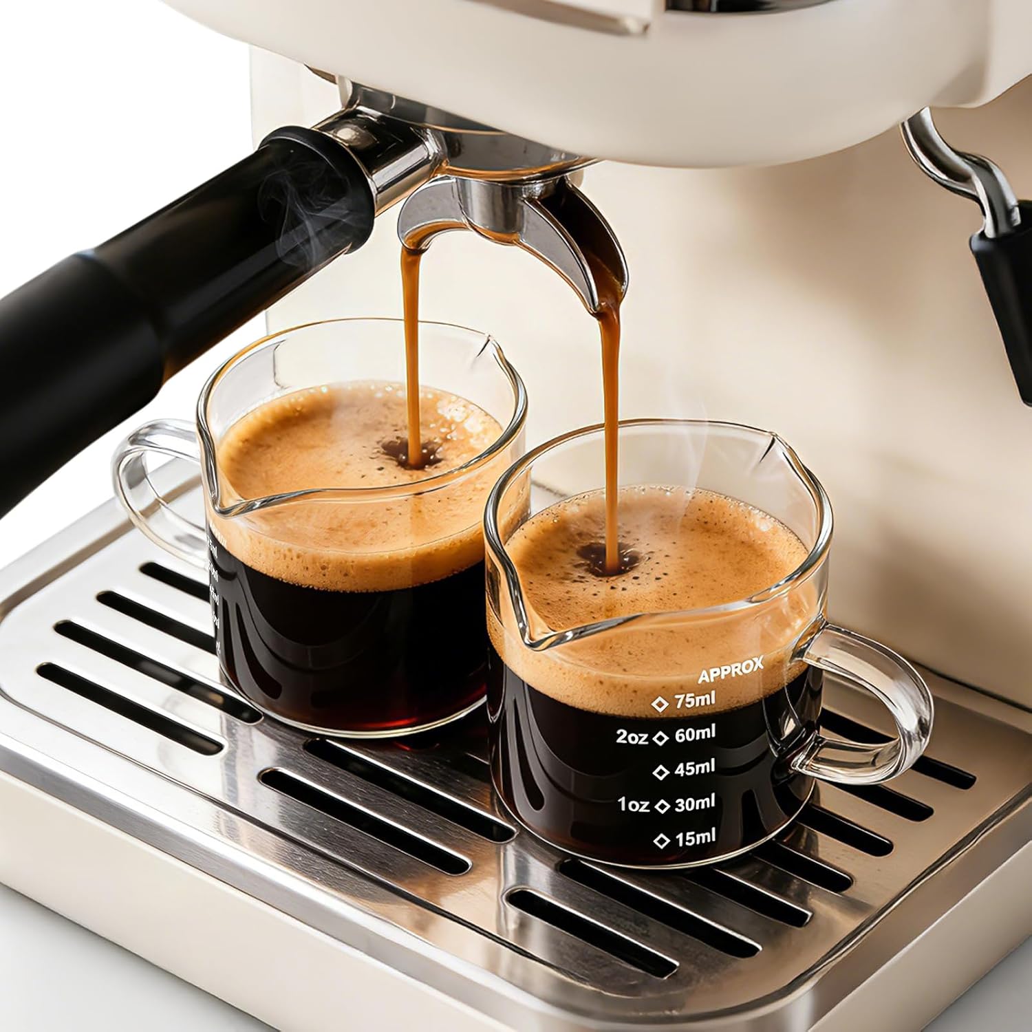Espresso Shot Glass - แก้วเอสเพรสโซ 1/2 ชิ้น ขนาด 4 ออนซ์