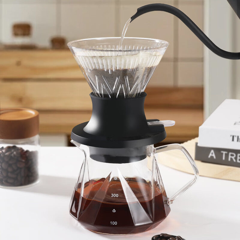 Coffee Equipment Cleaner - ถ้วยกรองกาแฟแบบใช้ซ้ำได้ แบบดริป สำหรับชงกาแฟด้วยมือ กระดาษกรองกาแฟแบบแช่ หม้อกรองแบบสวิตช์รูปตัววี