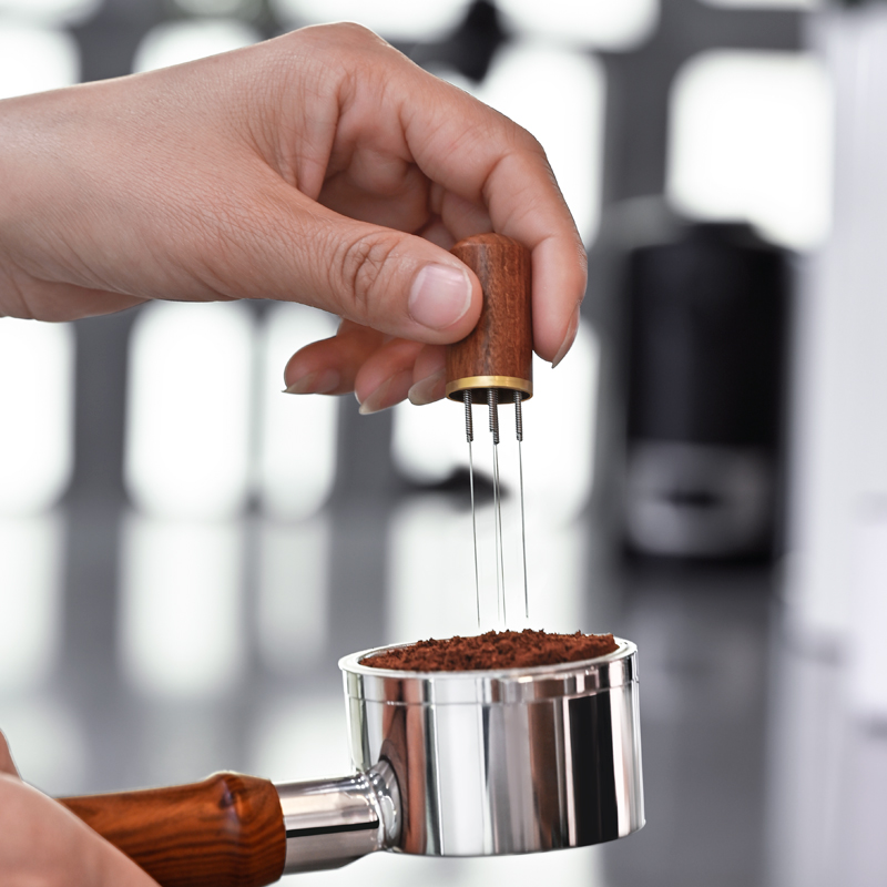 Coffee Equipment Distributor - 6/8 เข็มสแตนเลสสตีลผงกาแฟ Tamper Espresso Stirrer จําหน่าย