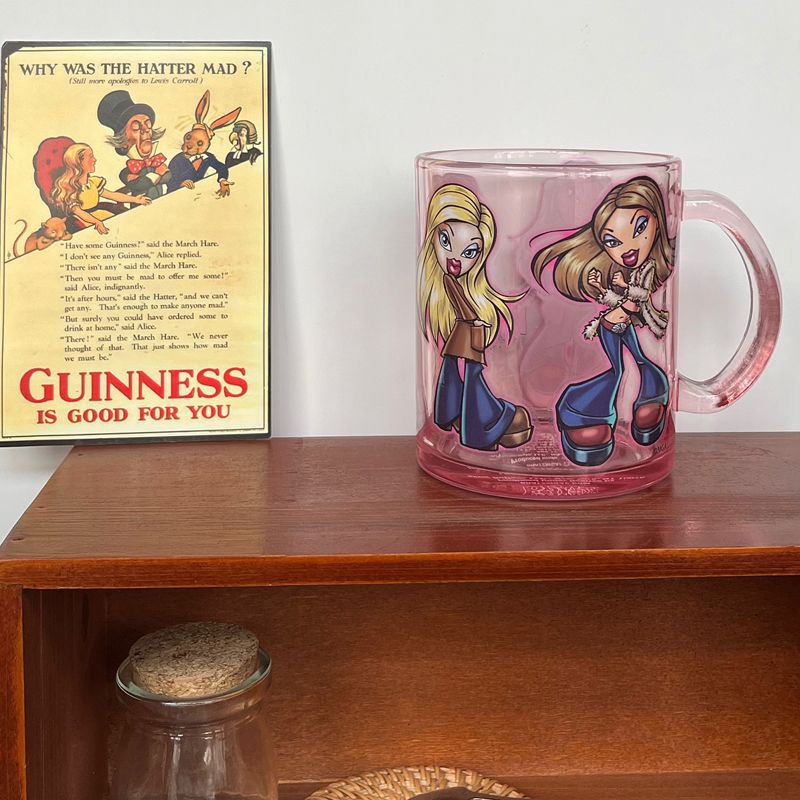 Espresso Shot Glass - อะนิเมะ Kawaii Street Beauty Girl Rock