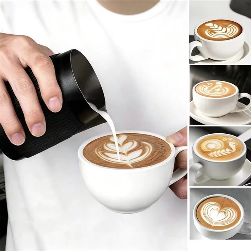 ABDJ-เหยือกตีฟองนม 500 มล. ถ้ว - Milk Steaming Pitcher บทวิจารณ์และราคา