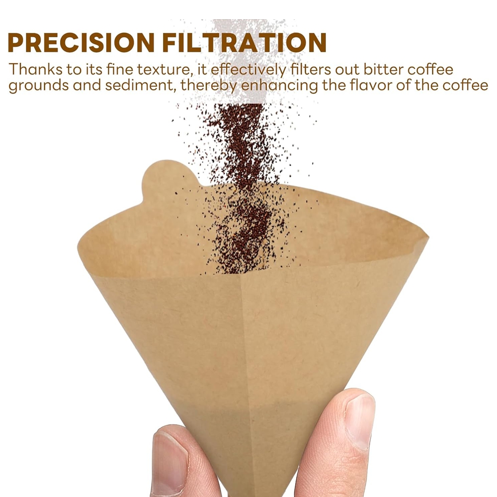 กรองกาแฟแบบกรวย 200 ชิ้น # กระ - Coffee Equipment Cleaner บทวิจารณ์และราคา