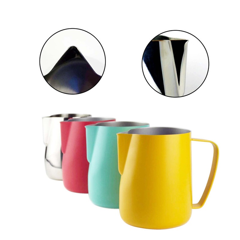 เหยือกทำจากสเตนเลสสตีลสำหรับใส - Milk Steaming Pitcher บทวิจารณ์และราคา