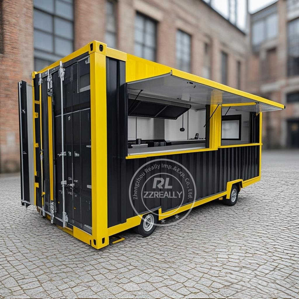 ร้านกาแฟคอนเทนเนอร์มือถือ 20 ฟ - Coffee Equipment Europe บทวิจารณ์และราคา