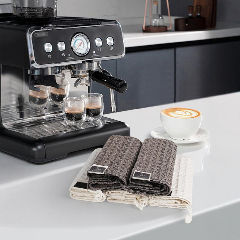ผ้าเช็ดทำความสะอาดไมโครไฟเบอร์ - Coffee Equipment Cleaner บทวิจารณ์และราคา