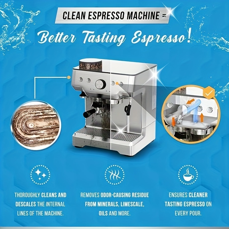 เม็ดทําความสะอาดเครื่องชงกาแฟเ - Coffee Equipment Cleaner บทวิจารณ์และราคา