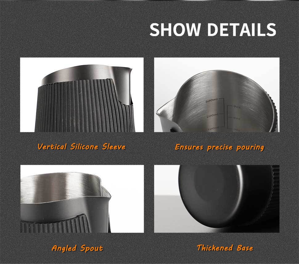 เหยือกตีฟองนม Magpie แบบไม่มีห - Milk Steaming Pitcher บทวิจารณ์และราคา
