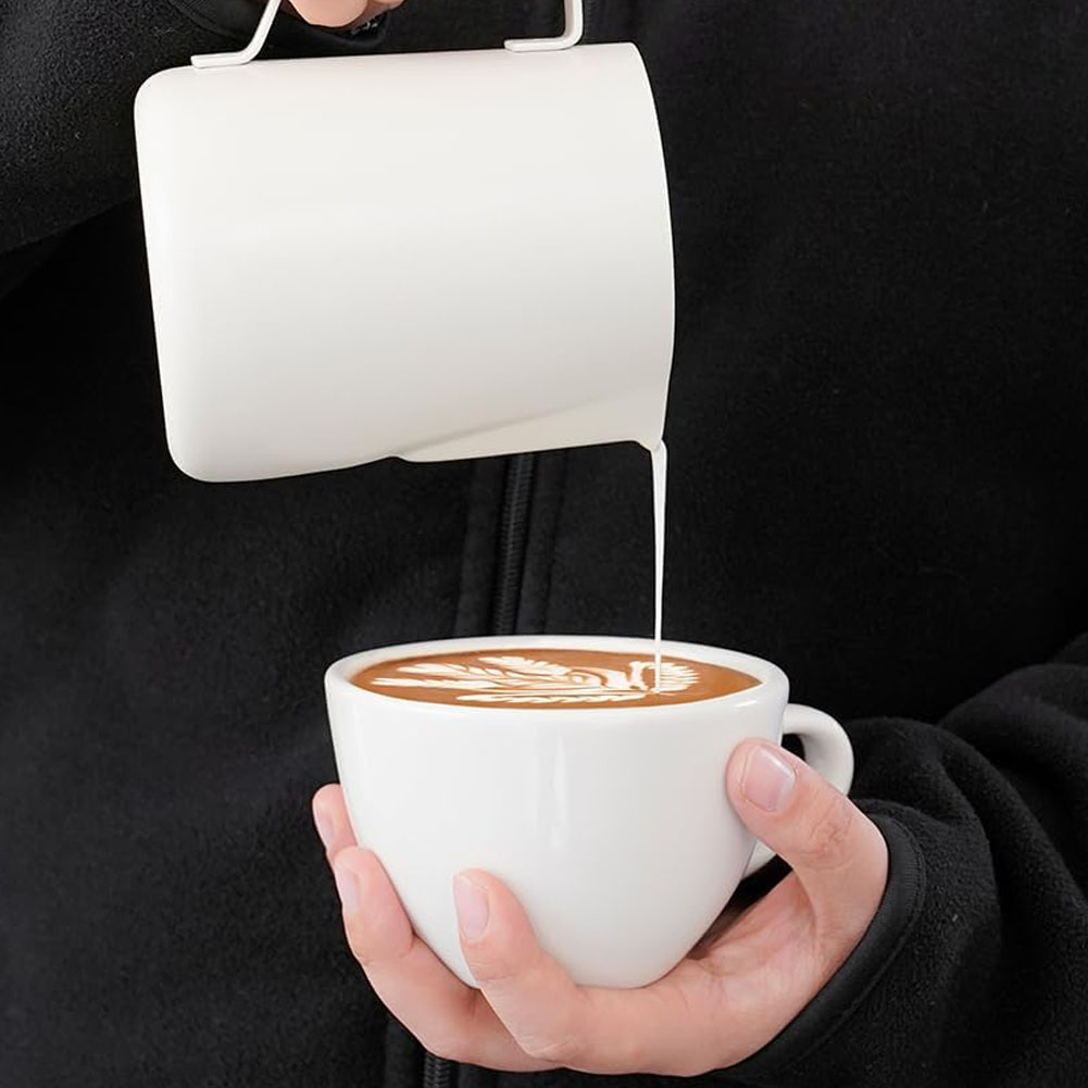 เหยือกตีฟองนม 350 มล./12 ออนซ์ - Milk Steaming Pitcher บทวิจารณ์และราคา