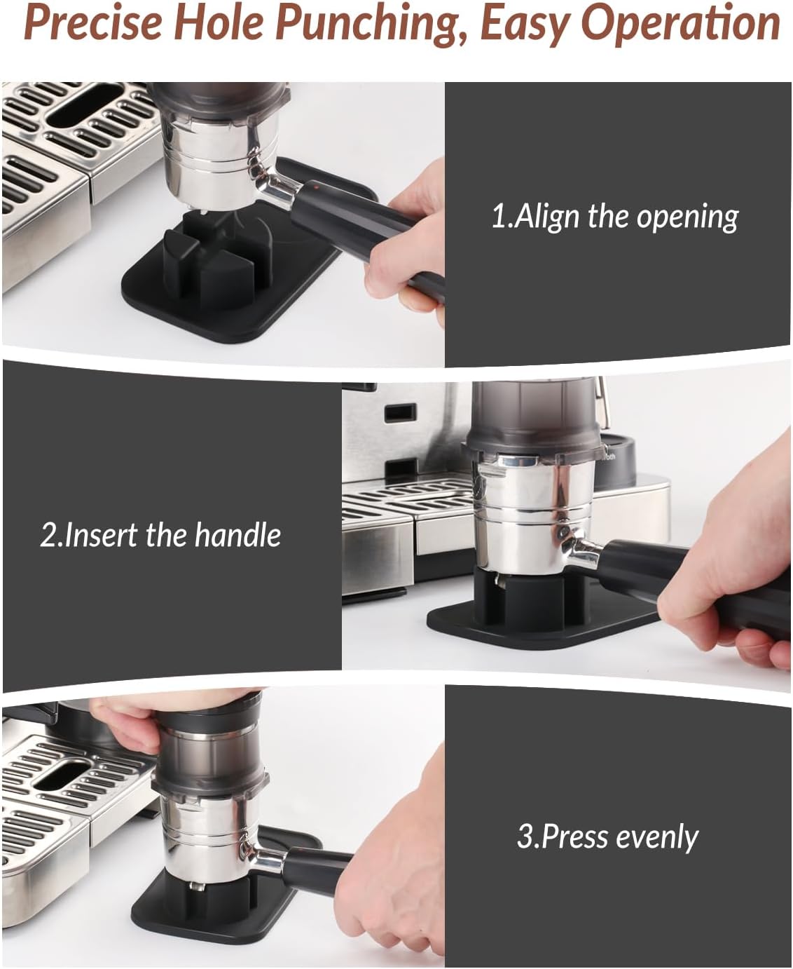 แผ่นรองแทมเปอร์สำหรับเครื่องชง - Coffee Equipment Distributor บทวิจารณ์และราคา