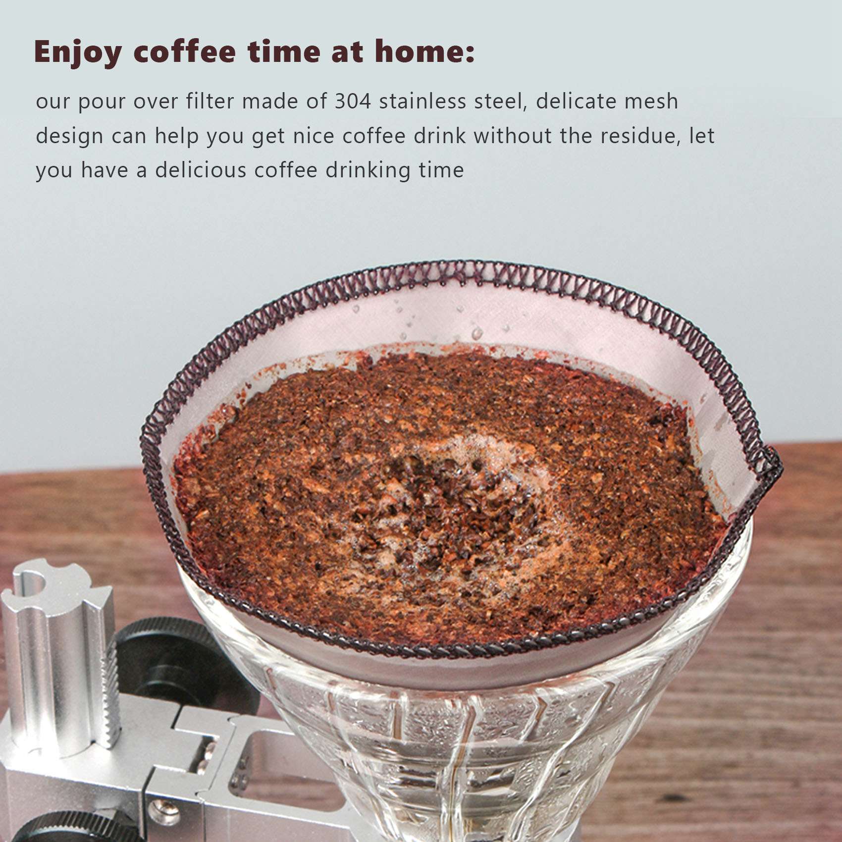 Reusable Pour Over Coffee Filt - Coffee Equipment Distributor บทวิจารณ์และราคา