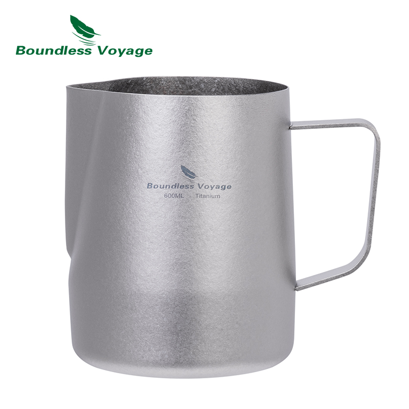 Boundless Voyage Titanium Milk - Milk Steaming Pitcher บทวิจารณ์และราคา