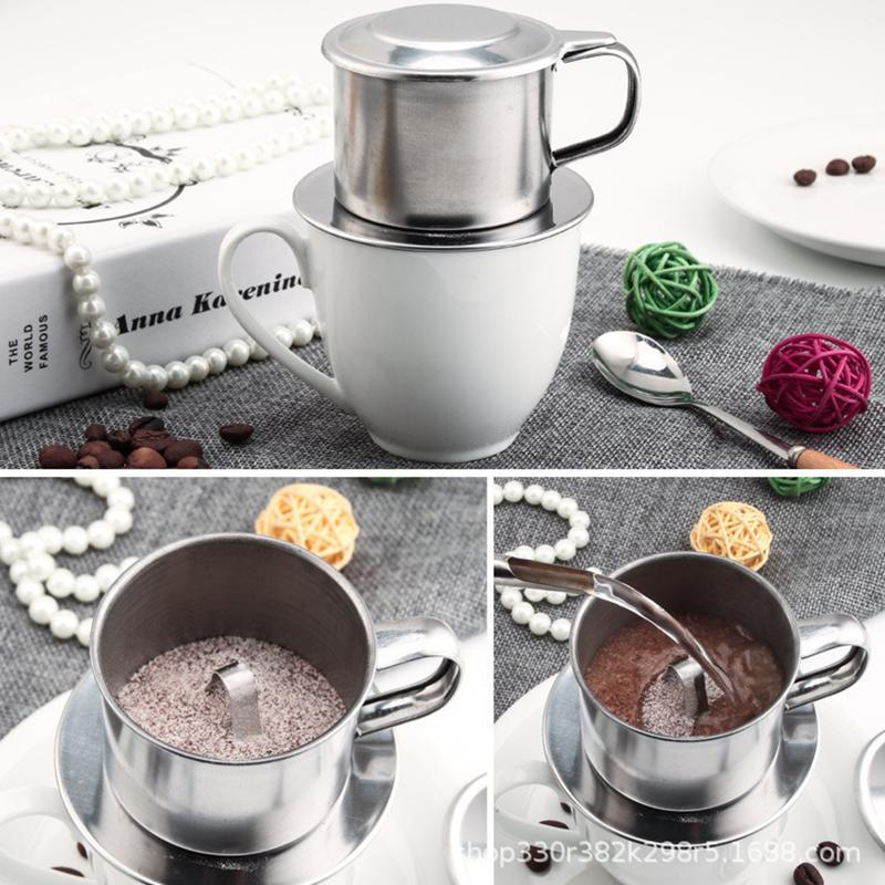 แก้วกรองกาแฟสแตนเลสแบบพกพา สำห - Coffee Equipment Distributor บทวิจารณ์และราคา