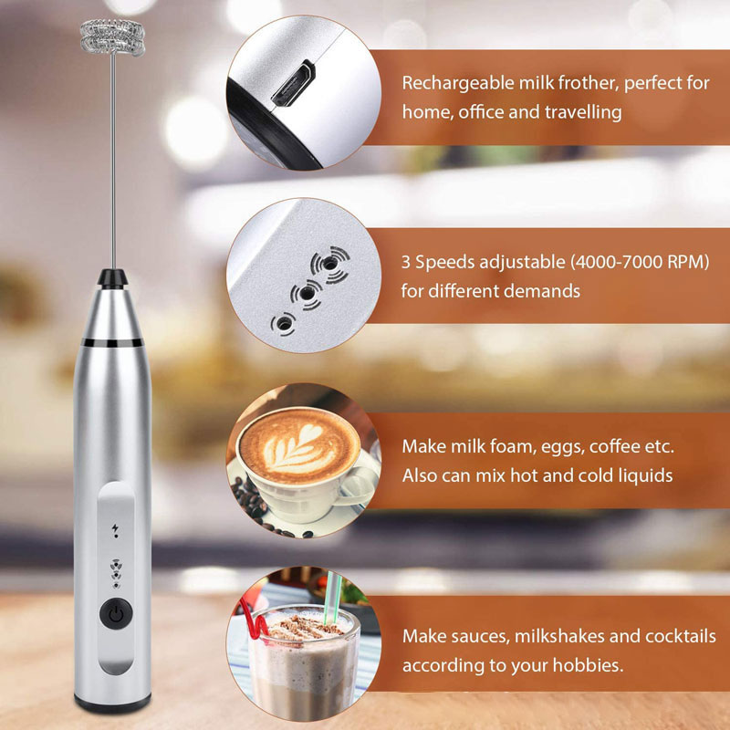 มินิไฟฟ้ามือถือ Frother นมเครื - Milk Steaming Pitcher บทวิจารณ์และราคา