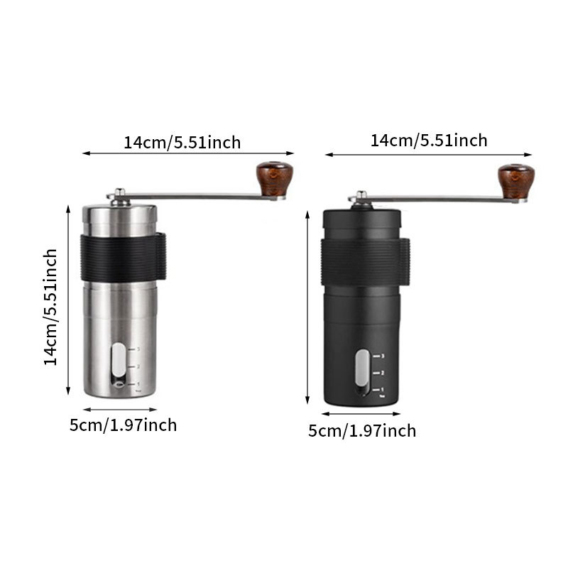 เครื่องชงกาแฟแบบพกพาพร้อมฝาปิด - Coffee Equipment Grinder บทวิจารณ์และราคา