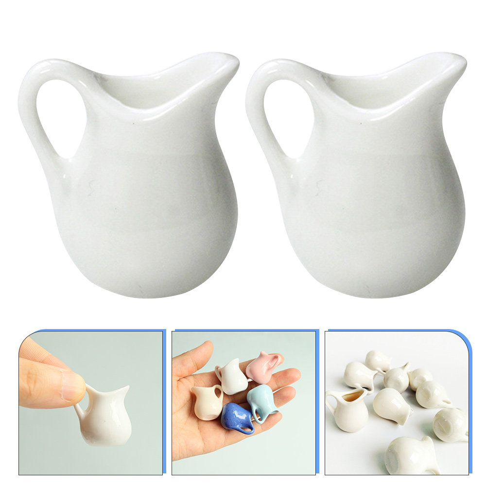 2Pcs เหยือกครีมนมเหยือกเซรามิค - Milk Steaming Pitcher บทวิจารณ์และราคา