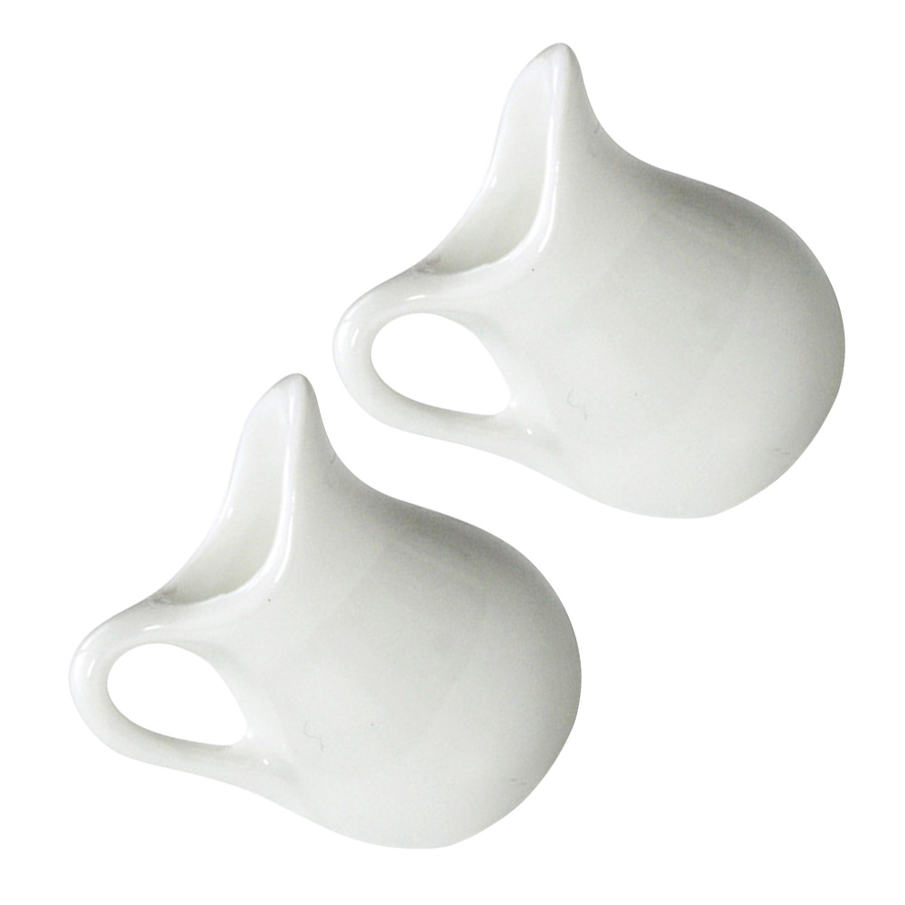 2Pcs เหยือกครีมนมเหยือกเซรามิค - Milk Steaming Pitcher บทวิจารณ์และราคา