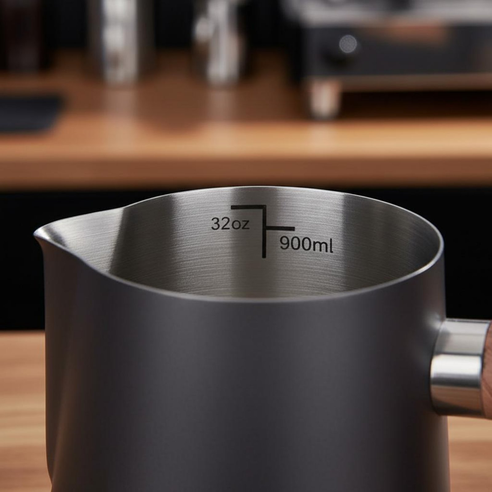 เหยือกทำลาเต้อาร์ตพร้อมด้ามจับ - Milk Steaming Pitcher บทวิจารณ์และราคา