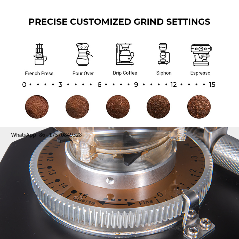 เครื่องบดกาแฟไฟฟ้าสแตนเลสแบบมื - Coffee Equipment Grinder บทวิจารณ์และราคา