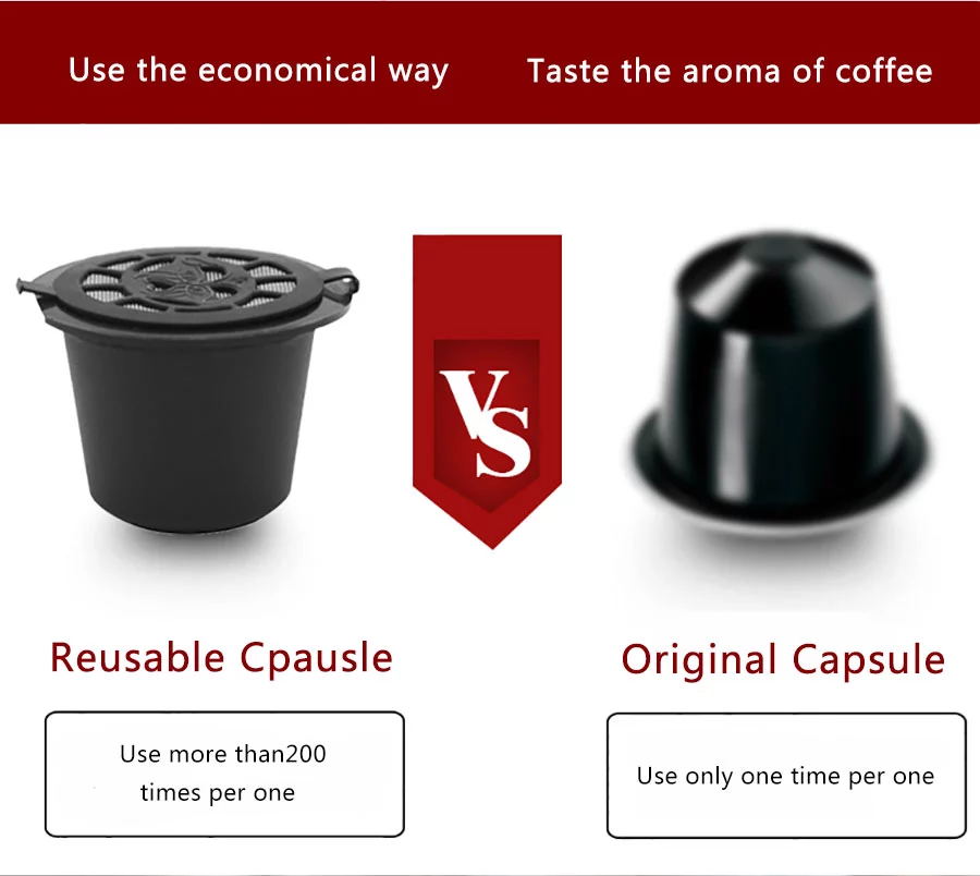 แคปซูลกาแฟแบบใช้ซ้ําได้สําหรับ - Coffee Equipment Distributor บทวิจารณ์และราคา