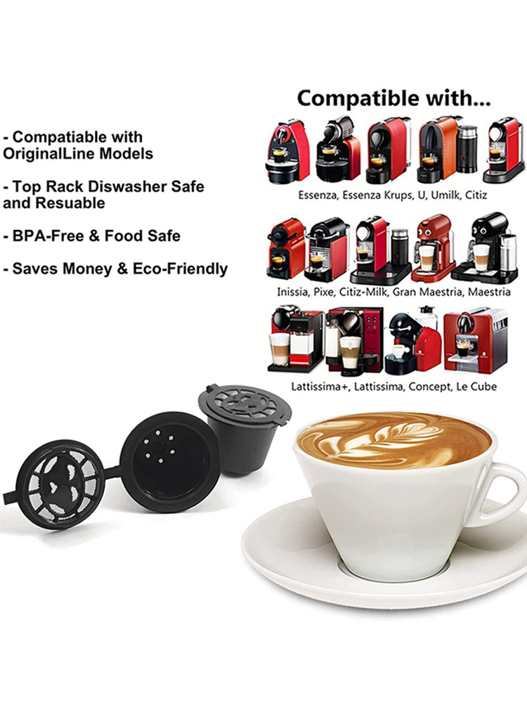 แคปซูลกาแฟแบบใช้ซ้ําได้สําหรับ - Coffee Equipment Distributor บทวิจารณ์และราคา