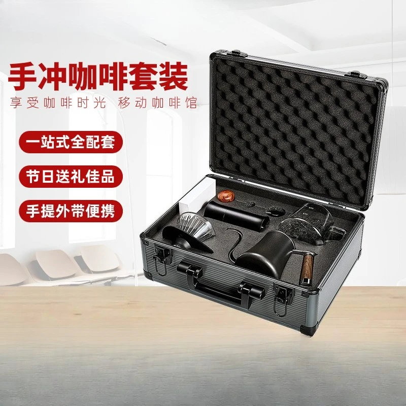 ชุดอุปกรณ์ชงกาแฟแบบพกพา พร้อมเ - Coffee Equipment Grinder บทวิจารณ์และราคา