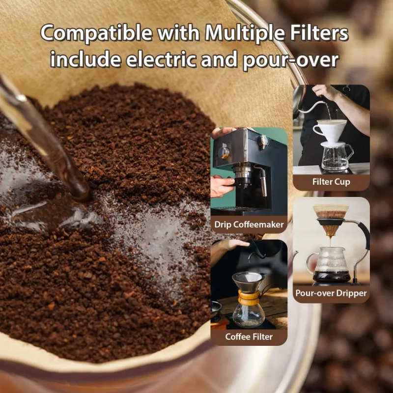 กระดาษกรองกาแฟแบบกรวย Wood Pul - Coffee Equipment Cleaner บทวิจารณ์และราคา